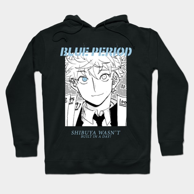 Blue Period ''SHIBUYA'' Manga Hoodie by riventis66